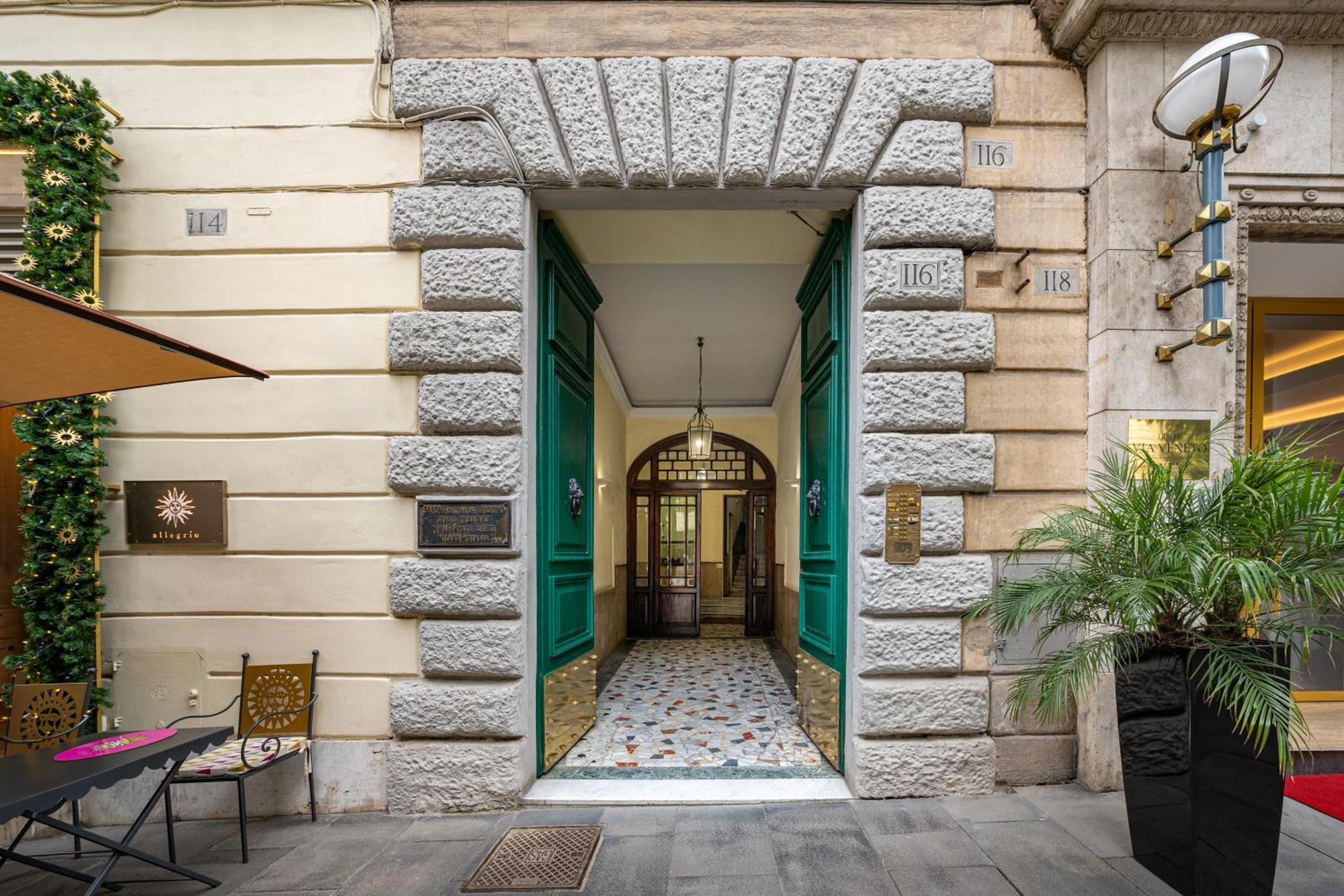 Via Veneto 116 Suites - Guest House 罗马 外观 照片